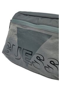 Guess Saszetka nerka HMVEGL P5162 Szary. Kolor: szary. Materiał: materiał