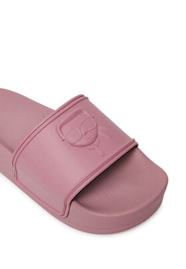 Karl Lagerfeld - KARL LAGERFELD Klapki Kondo Maxi KL80819M Różowy. Kolor: różowy