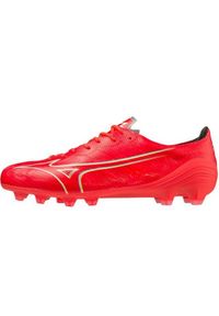 Mizuno - Męskie Buty Piłkarskie Morelia Alpha Elite. Kolor: czerwony. Sport: piłka nożna