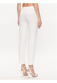 Rinascimento Spodnie materiałowe CFC0113051003 Biały Slim Fit. Kolor: biały. Materiał: materiał, syntetyk #4