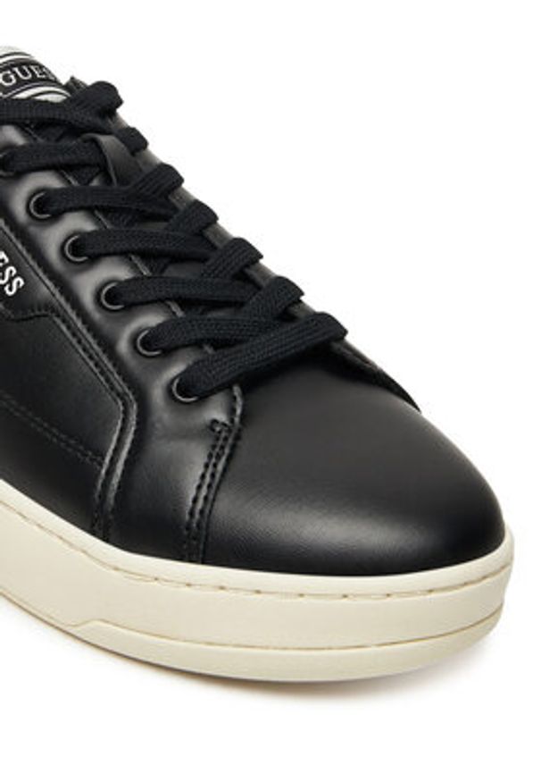 Guess Sneakersy FMTNCI ELE12 Czarny. Kolor: czarny. Materiał: skóra