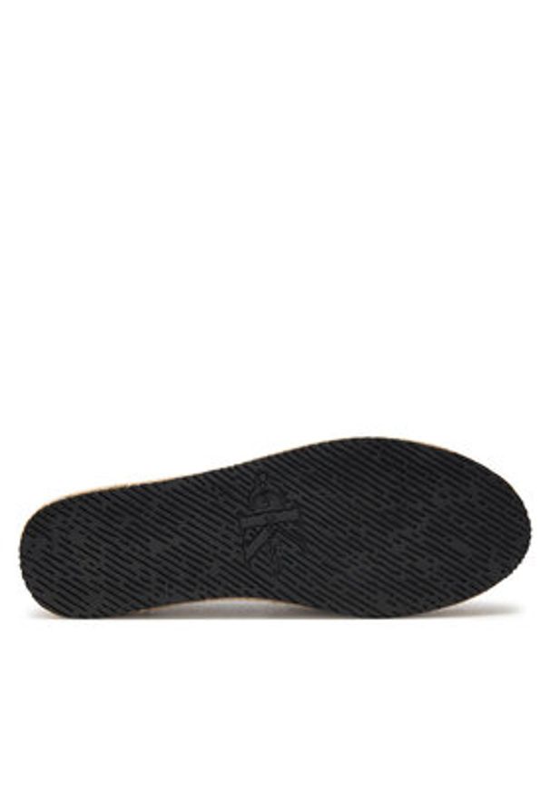 Calvin Klein Jeans Espadryle Platform Espadrille Uc YW0YW01377 Czarny. Kolor: czarny. Materiał: materiał. Obcas: na platformie
