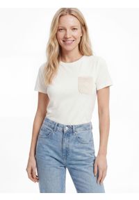 Reserved - T-shirt z aplikacją - inny. Materiał: bawełna. Wzór: aplikacja #1