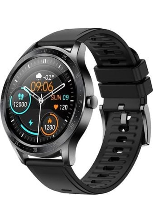 Smartwatch Colmi SKY5 Czarny (SKY5 Black). Rodzaj zegarka: smartwatch. Kolor: czarny