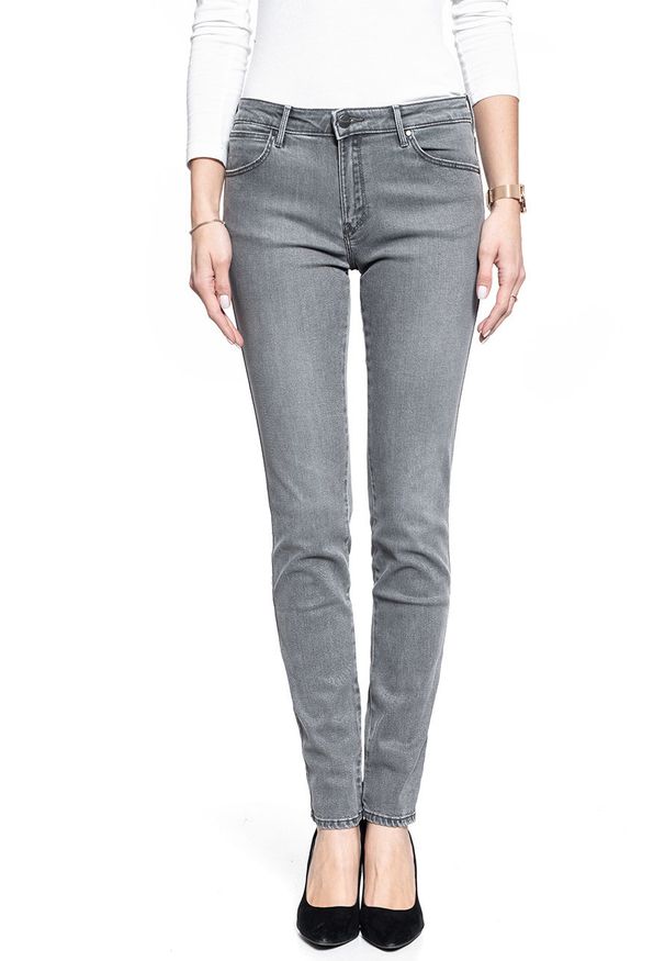 Wrangler - SPODNIE DAMSKIE WRANGLER SLIM SOFT ASH W28LJW10V 112128400