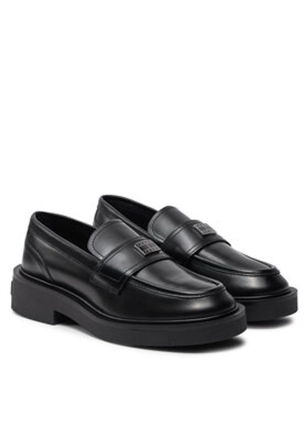 Tommy Jeans Loafersy EN0EN02602 Czarny. Kolor: czarny. Materiał: skóra
