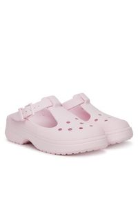 Crocs Klapki Classic Mary Jane Clog 210581 Różowy. Kolor: różowy #5