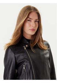 BOSS Kurtka skórzana Sayuri 50548471 Czarny Regular Fit. Kolor: czarny. Materiał: skóra #6