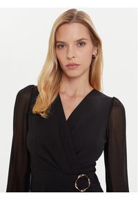 Morgan Sukienka koktajlowa 252-RSONIA Czarny Slim Fit. Kolor: czarny. Materiał: syntetyk. Styl: wizytowy #2