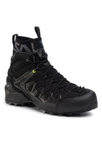 Salewa Trekkingi Ms Wildfire Edge Mid Gtx GORE-TEX 61350-0971 Czarny. Kolor: czarny. Materiał: skóra, zamsz. Technologia: Gore-Tex. Sport: turystyka piesza #5