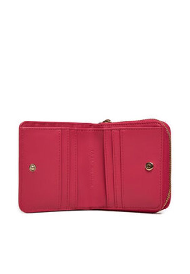TOMMY HILFIGER - Tommy Hilfiger Portfel Distinct AW0AW16580 Różowy. Kolor: różowy. Materiał: skóra