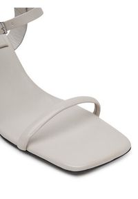 Calvin Klein Sandały Block Heel Sandal 75 Lth HW0HW02650 Szary. Kolor: szary. Materiał: skóra #5