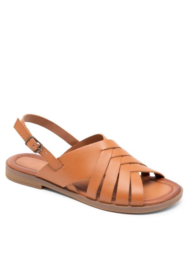 Sandały Lasocki. Kolor: brązowy