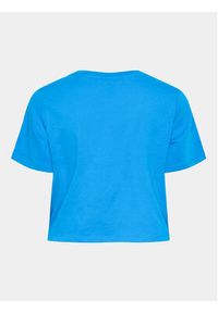 Pieces T-Shirt Sara 17146319 Niebieski Oversize. Kolor: niebieski. Materiał: bawełna #6