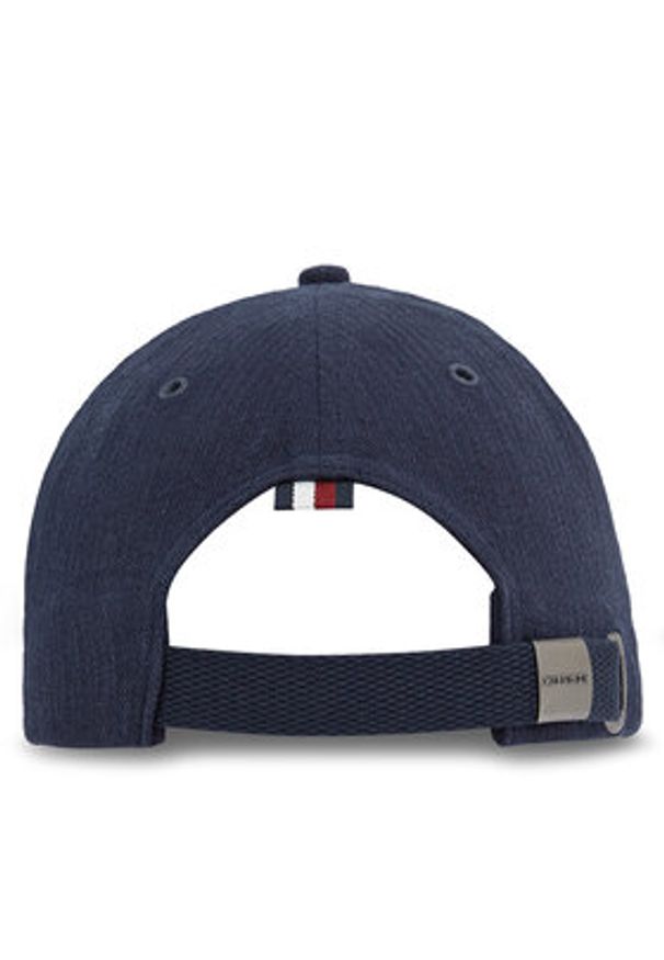 TOMMY HILFIGER - Tommy Hilfiger Czapka z daszkiem AM0AM12890 Granatowy. Kolor: niebieski. Materiał: materiał, bawełna