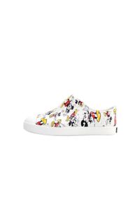 Native Shoes - Buty miejskie młodzieżowe NATIVE JEFFERSON PRINT BIG KID DISNEY. Okazja: na co dzień. Kolor: biały. Wzór: nadruk, motyw z bajki
