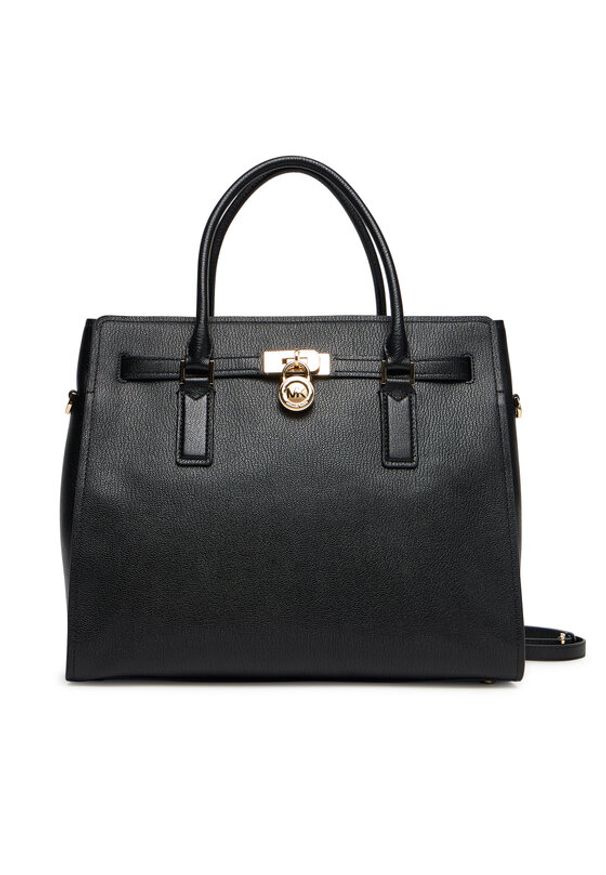 MICHAEL Michael Kors Torebka 30F5GNXS3L Czarny. Kolor: czarny. Materiał: skórzane