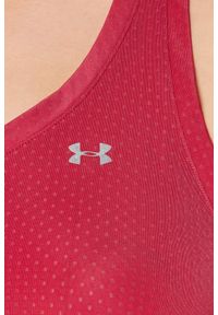 Koszulka treningowa damska Under Armour Sport Mesh Swing Tank. Kolor: różowy. Materiał: poliester, elastan