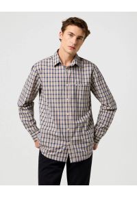 Wrangler - MESKA KOSZULA WRANGLER 1 PKT SHIRT BEIGE 112371553 #1