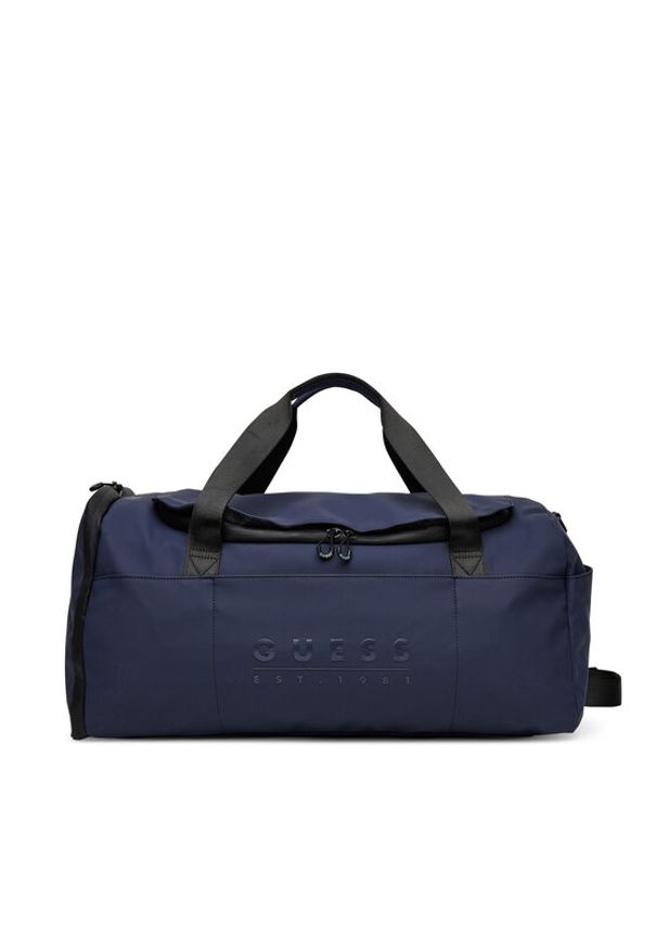 Guess Torba podróżna TMSOWR P5239 Granatowy. Kolor: niebieski. Materiał: skóra