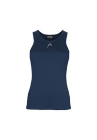 Damski tank top Head Easy Court. Kolor: niebieski. Materiał: materiał. Sport: tenis