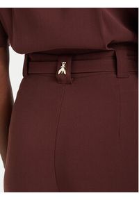 Patrizia Pepe Kombinezon 2T0099/A573-B887 Brązowy ciemny Regular Fit. Kolor: brązowy. Materiał: wiskoza #4