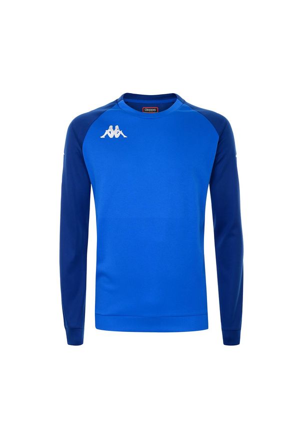 Bluza dziecięca Kappa Parme. Kolor: niebieski, wielokolorowy. Sport: piłka nożna