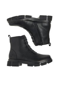 Rieker Trzewiki Y7150-00 Czarny. Kolor: czarny. Materiał: skóra, syntetyk #3