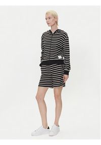 Emporio Armani Underwear Bluza EW000498 AF10882 U9273 Błękitny Loose Fit. Kolor: niebieski. Materiał: bawełna #4
