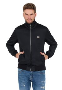 Dolce and Gabbana - DOLCE & GABBANA Czarny męski bomber, Rozmiar 52. Kolor: czarny #5