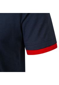 T-Shirt (Koszulka) Męska - Pako Jeans - Granatowa z Logo. Okazja: na co dzień. Kolor: niebieski. Materiał: bawełna. Wzór: nadruk. Styl: casual #4