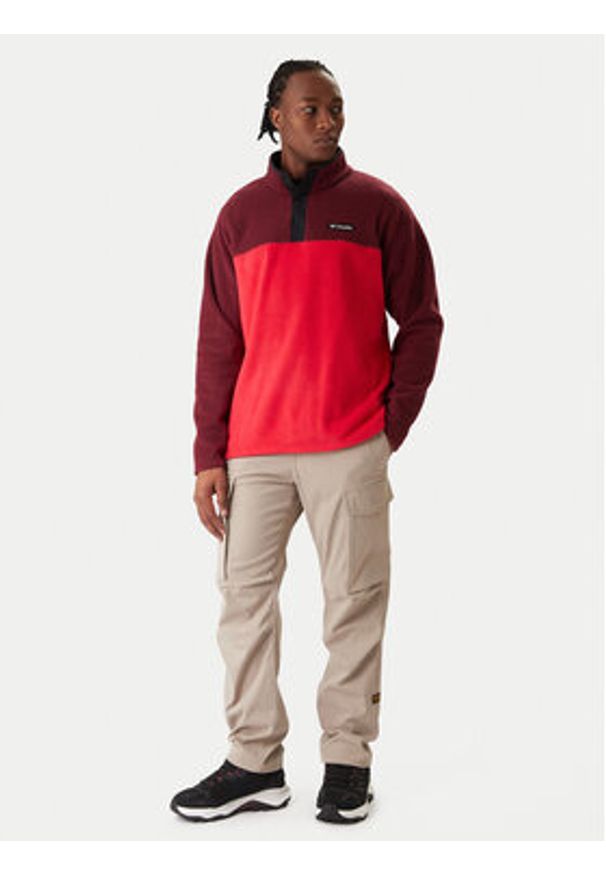 columbia - Columbia Polar Steens Mountain™ 2097721 Czerwony Regular Fit. Kolor: czerwony. Materiał: syntetyk