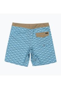 Szorty kąpielowe męskie Quiksilver Surfsilk Straight Leg 18". Kolor: niebieski