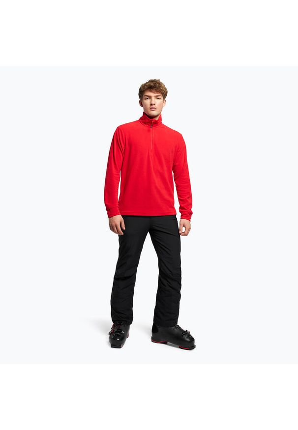 Bluza męska CMP 3G28037N. Kolor: czerwony, niebieski. Sezon: zima. Styl: sportowy. Sport: narciarstwo
