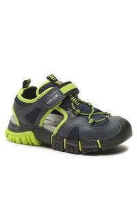 Geox Sandały J Sandal Dynomix Boy J35GHA014MEC0749 S Granatowy. Kolor: niebieski #4