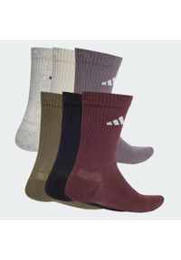 Adidas - Skarpety Cushioned Crew 6 Pairs. Kolor: fioletowy, wielokolorowy, beżowy