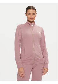 EA7 Emporio Armani Bluza 8NTM43 TJ9RZ 1341 Różowy Regular Fit. Kolor: różowy. Materiał: wiskoza, syntetyk