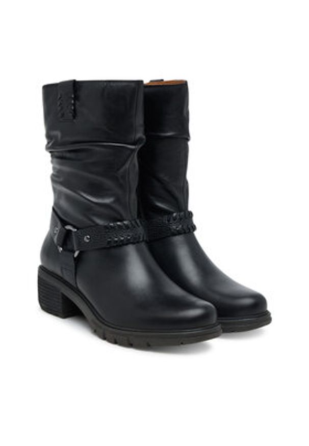 Pikolinos Botki W1T-9590C1 Czarny. Kolor: czarny. Materiał: skóra