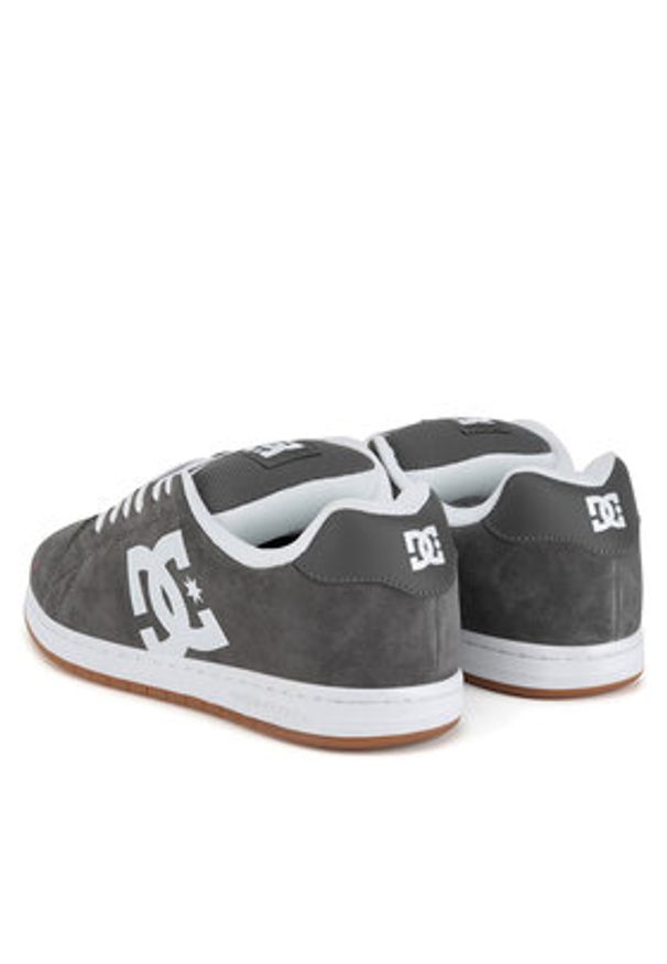 DC Shoes Sneakersy GAVELER DC01704020 Szary. Kolor: szary. Materiał: skóra, zamsz