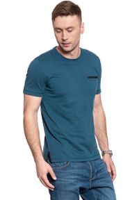Mustang - MĘSKI T-SHIRT MUSTANG ALEX C POCKET 1009981 5243 #3