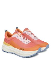 Guess Sneakersy 177201 Różowy. Kolor: różowy. Materiał: materiał #2