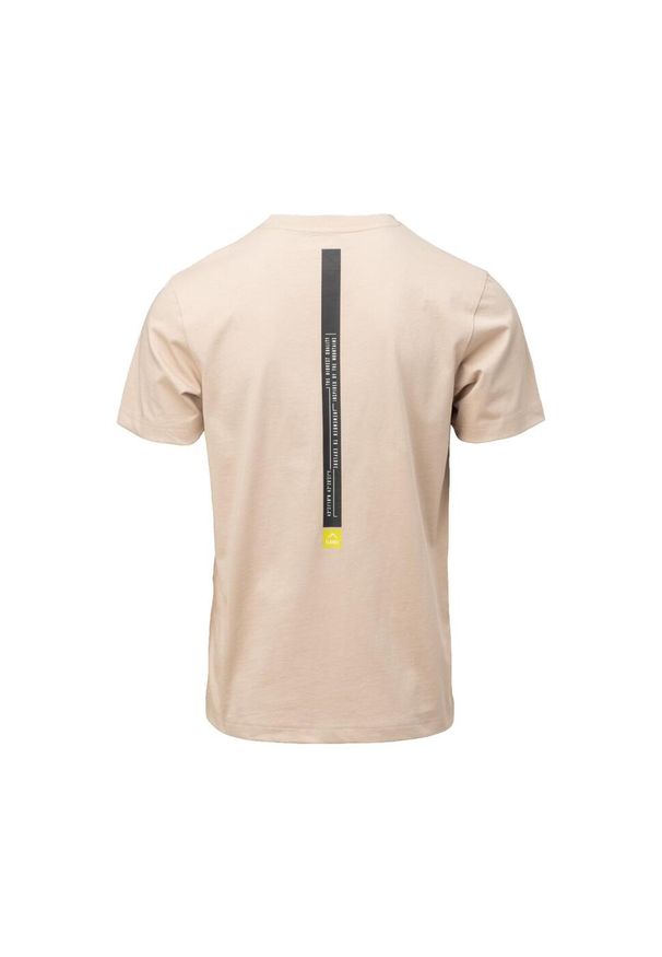Elbrus - T-shirt Męski Frode. Kolor: beżowy