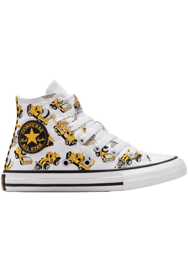 Adidasy Converse Chuck Taylor All Star Construction Truck, Dzieci. Kolor: biały. Materiał: materiał. Model: Converse All Star