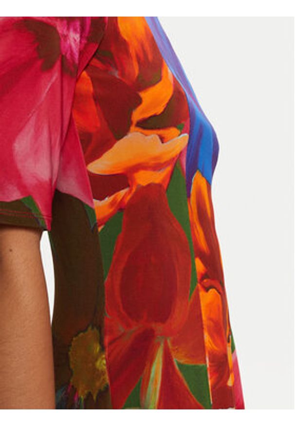 Ted Baker Sukienka codzienna Vverity 277670 Kolorowy Slim Fit. Okazja: na co dzień. Materiał: wiskoza. Wzór: kolorowy. Typ sukienki: proste. Styl: casual