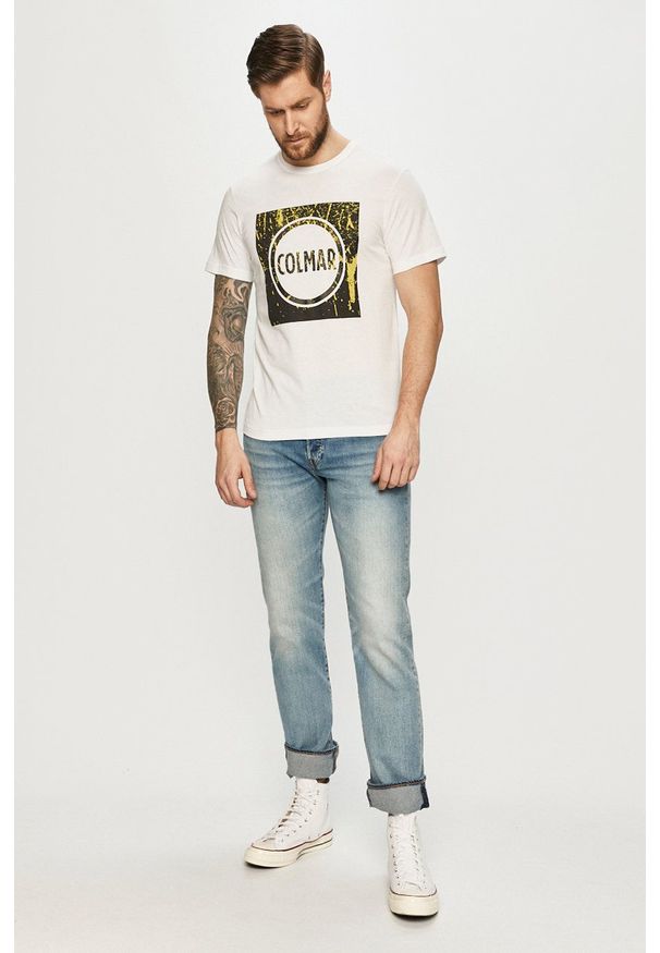 Levi's® - Levi's - Jeansy 501. Okazja: na spotkanie biznesowe. Kolor: niebieski. Styl: biznesowy