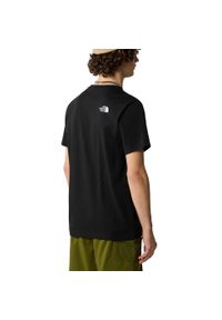 The North Face - T-shirt sportowy z krótkim rękawem męski Simple Dome Tee. Kolor: czarny. Materiał: bawełna, poliester. Długość rękawa: krótki rękaw. Długość: krótkie