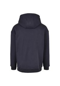 BUILD YOUR BRAND - Bluza Z Kapturem Męska Oversized. Typ kołnierza: kaptur. Kolor: niebieski
