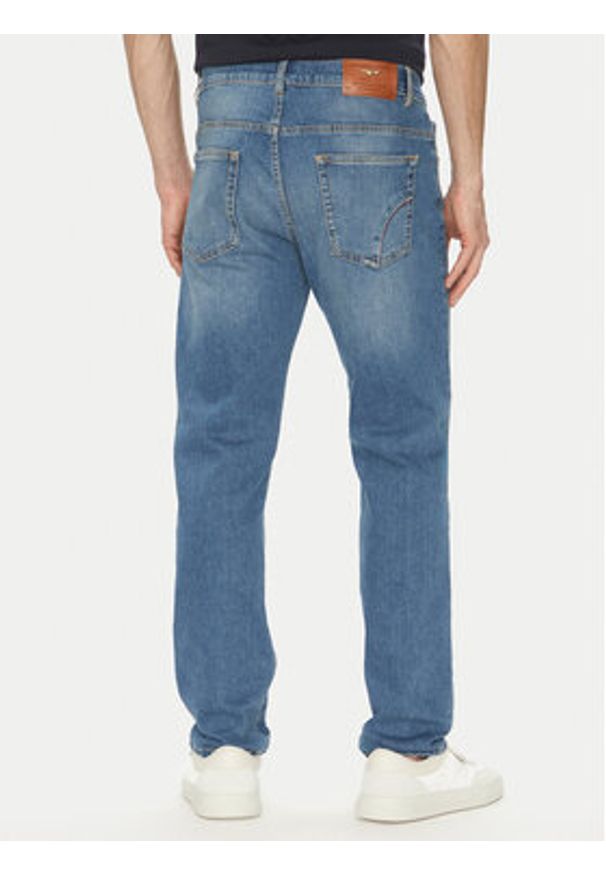 Aeronautica Militare Jeansy 251PJ205CT3528 Niebieski Regular Fit. Kolor: niebieski