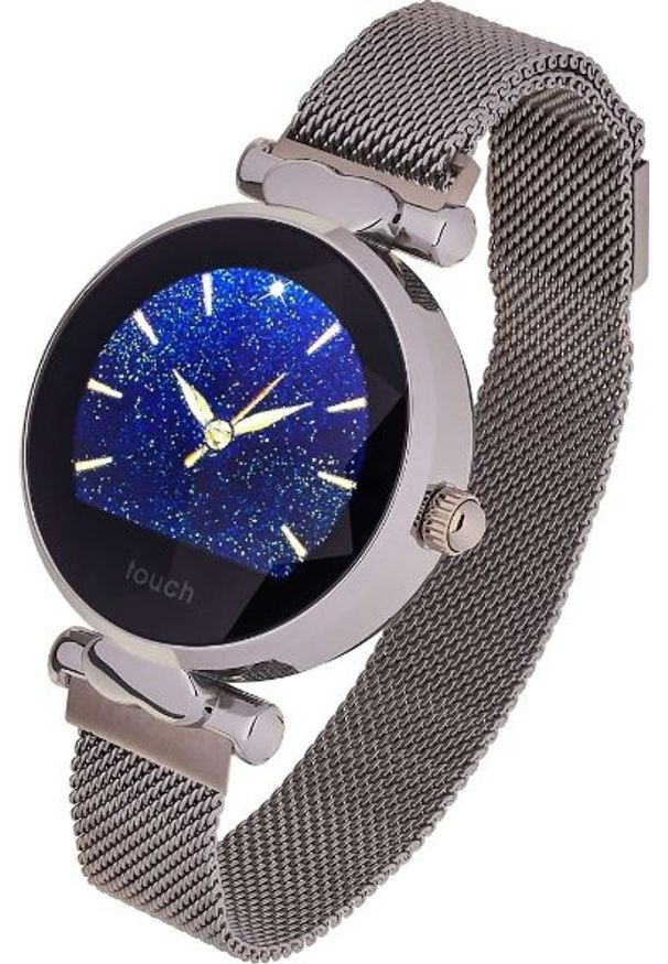 Smartwatch Garett Electronics Women Lisa Srebrny (5903246282825). Rodzaj zegarka: smartwatch. Kolor: srebrny