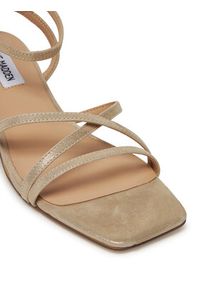 Steve Madden Sandały Gleams SM11003712 Beżowy. Kolor: beżowy. Materiał: skóra, zamsz